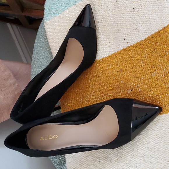 Aldo black heels with an 80's vibe - Picture 2 of 7